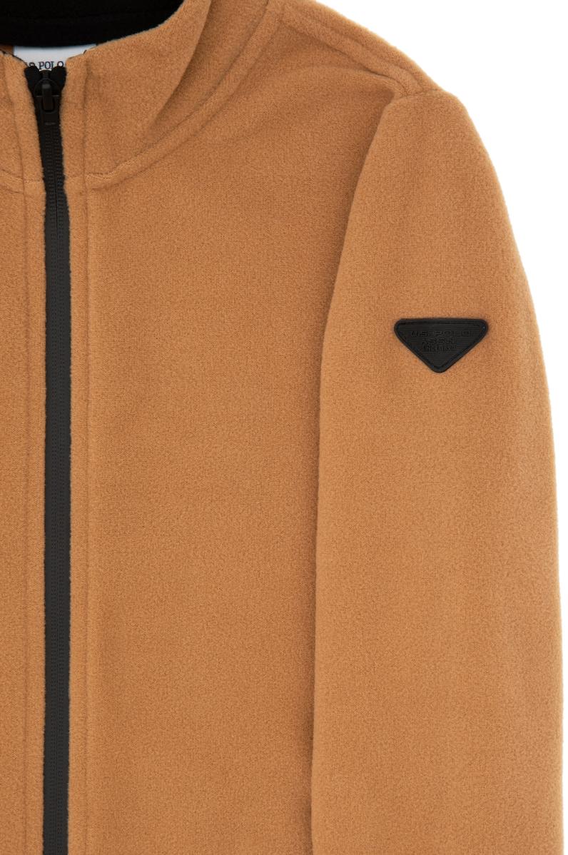 Erkek Çocuk Camel Örme Hırka