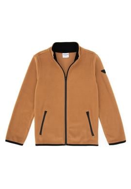 Erkek Çocuk Camel Örme Hırka - 50313853114