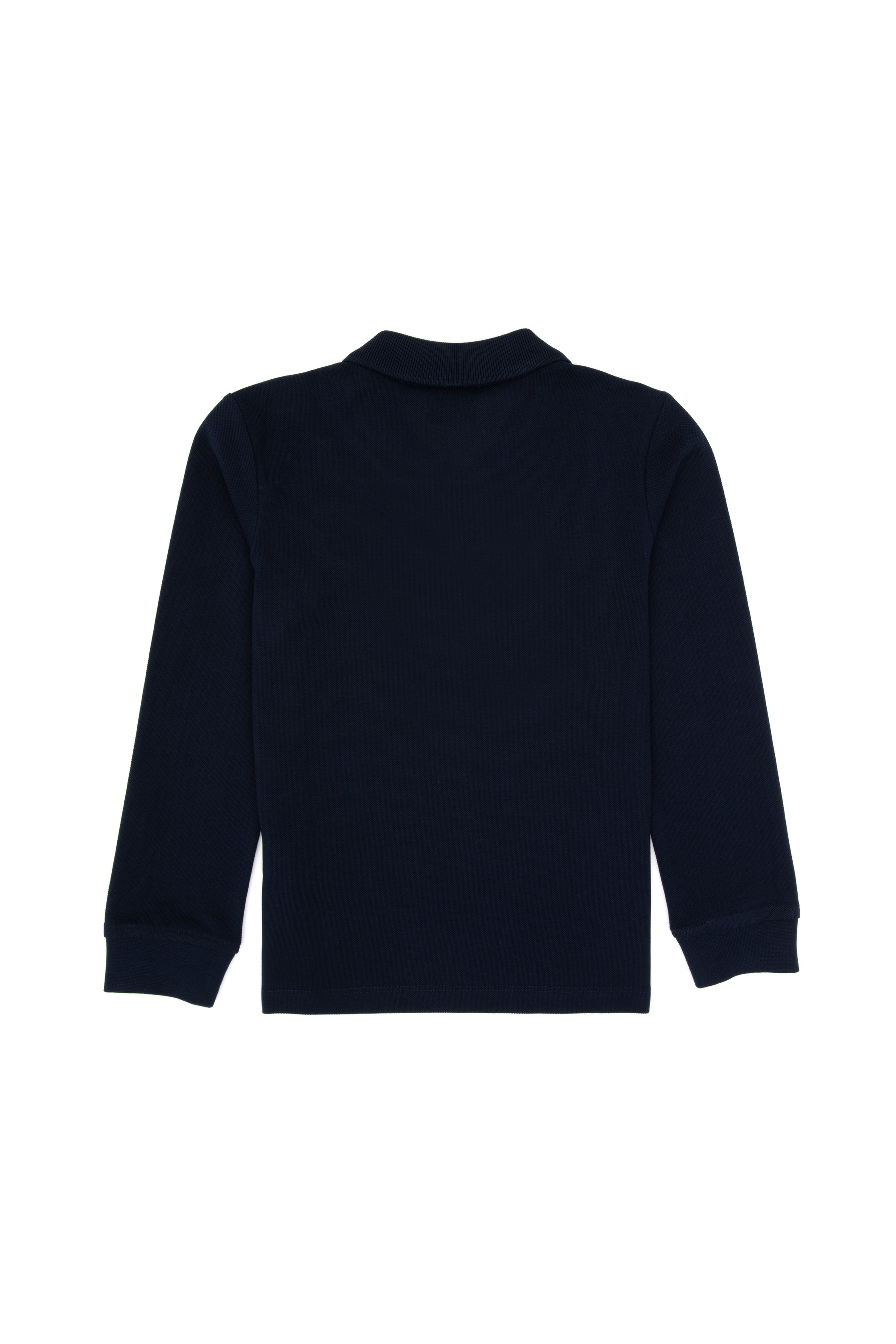 Erkek Çocuk Lacivert Basic Polo Yaka Sweatshirt - Image 6