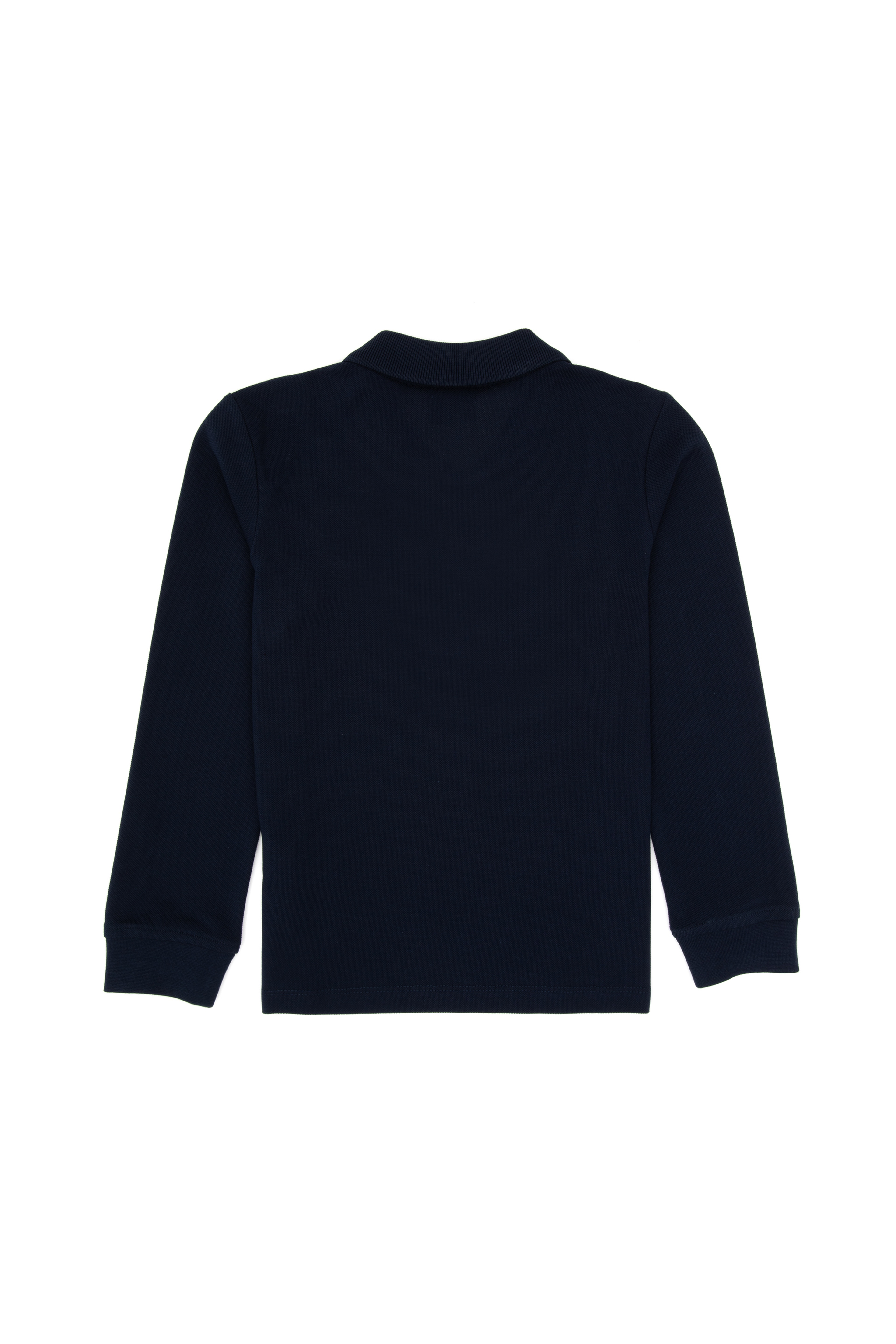 Erkek Çocuk Lacivert Basic Polo Yaka Sweatshirt