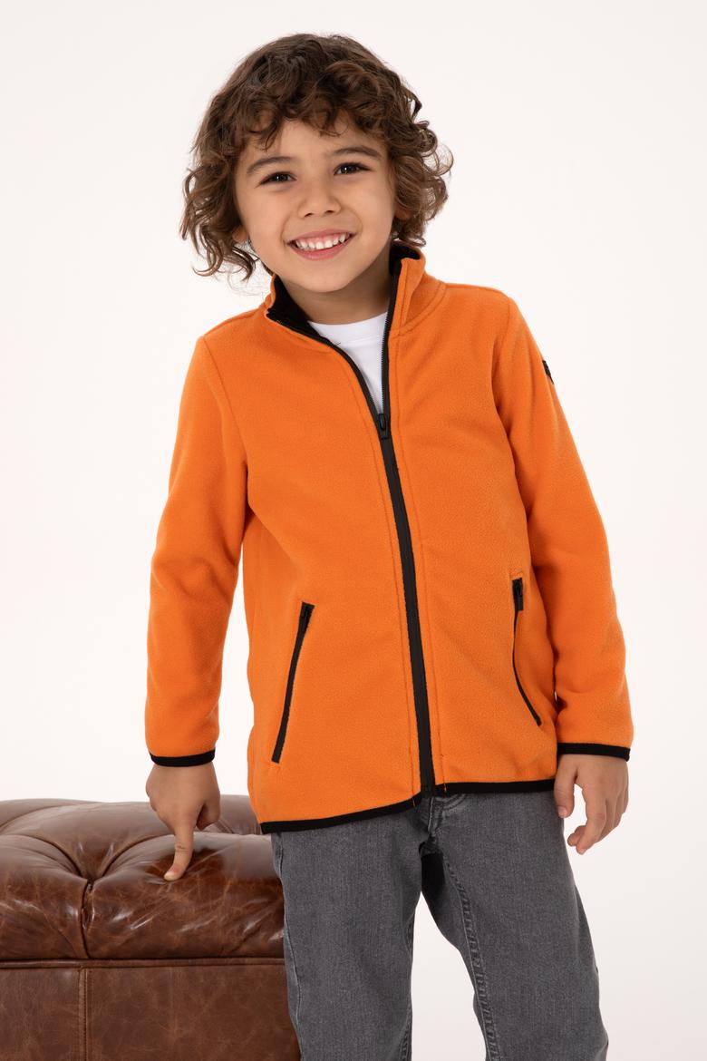 Erkek Çocuk Bakır Örme Hırka - 50313853094