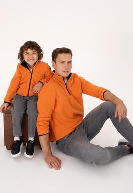 Erkek Çocuk Bakır Örme Hırka - 50313853094