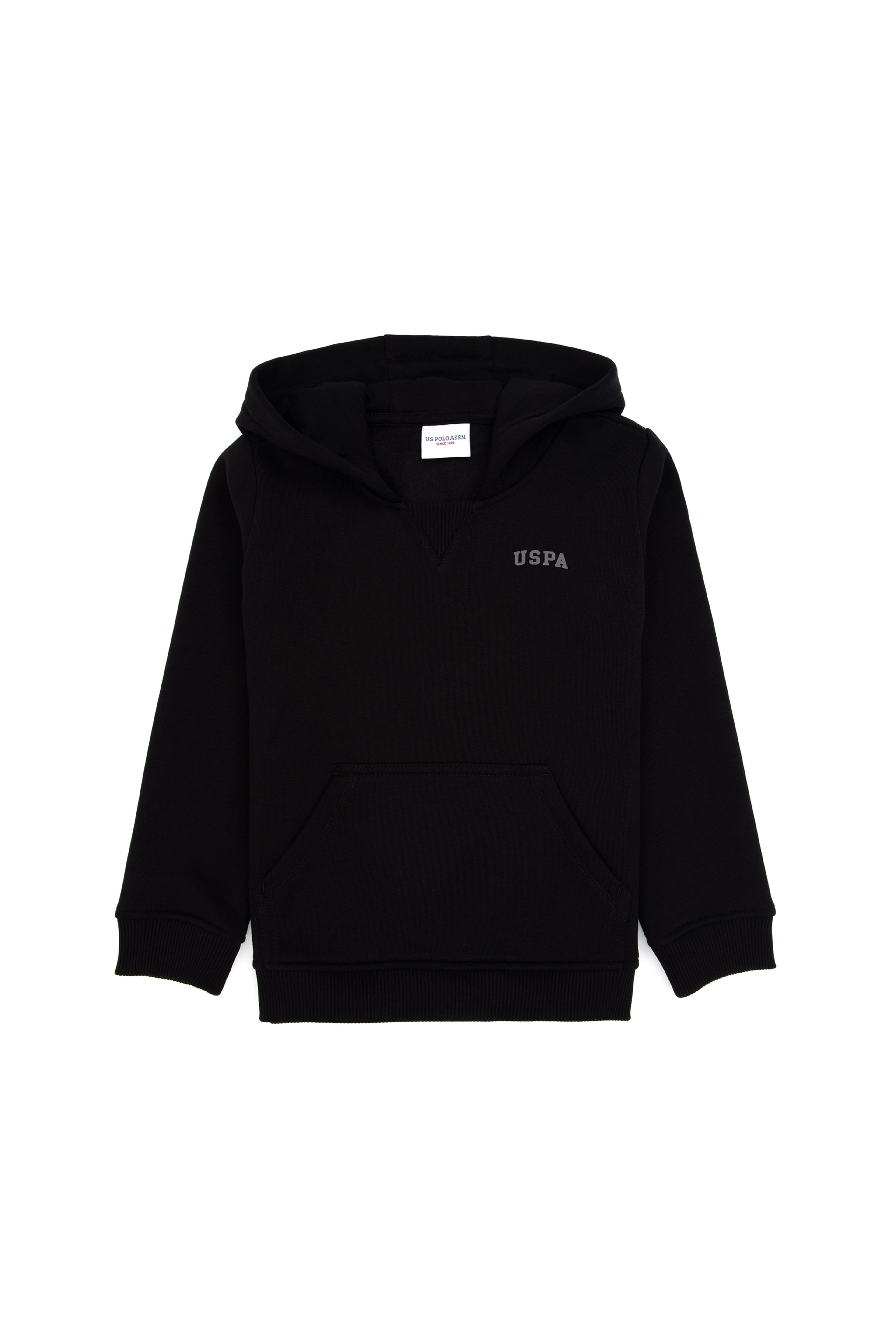 Erkek Çocuk Siyah Basic Sweatshirt