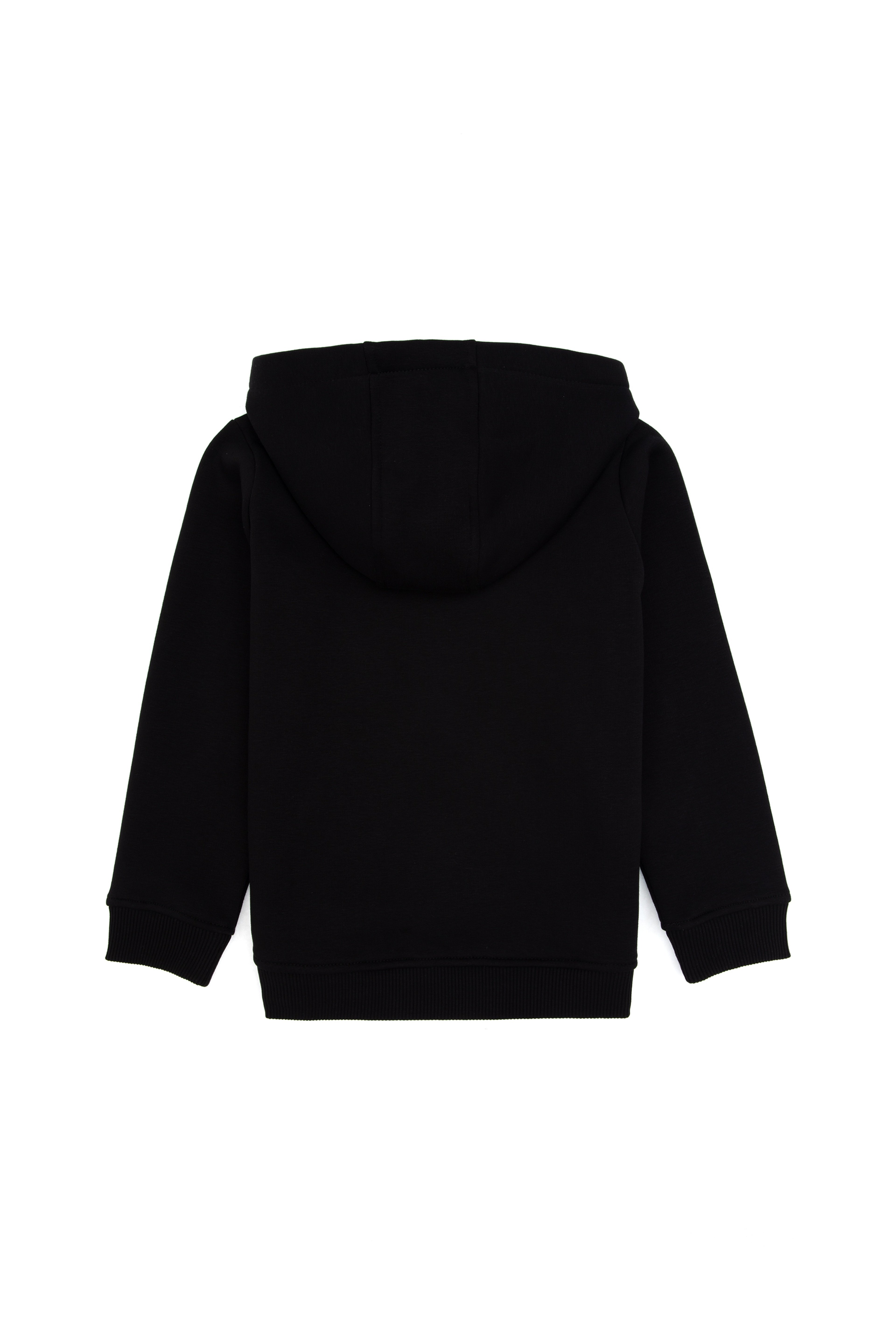 Erkek Çocuk Siyah Basic Sweatshirt - Image 6