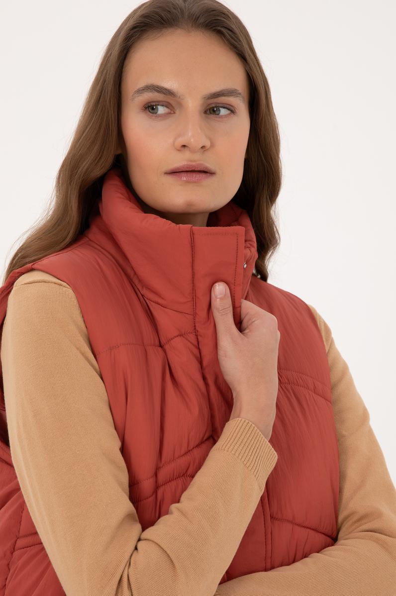 Kadın Gül Kurusu Yelek