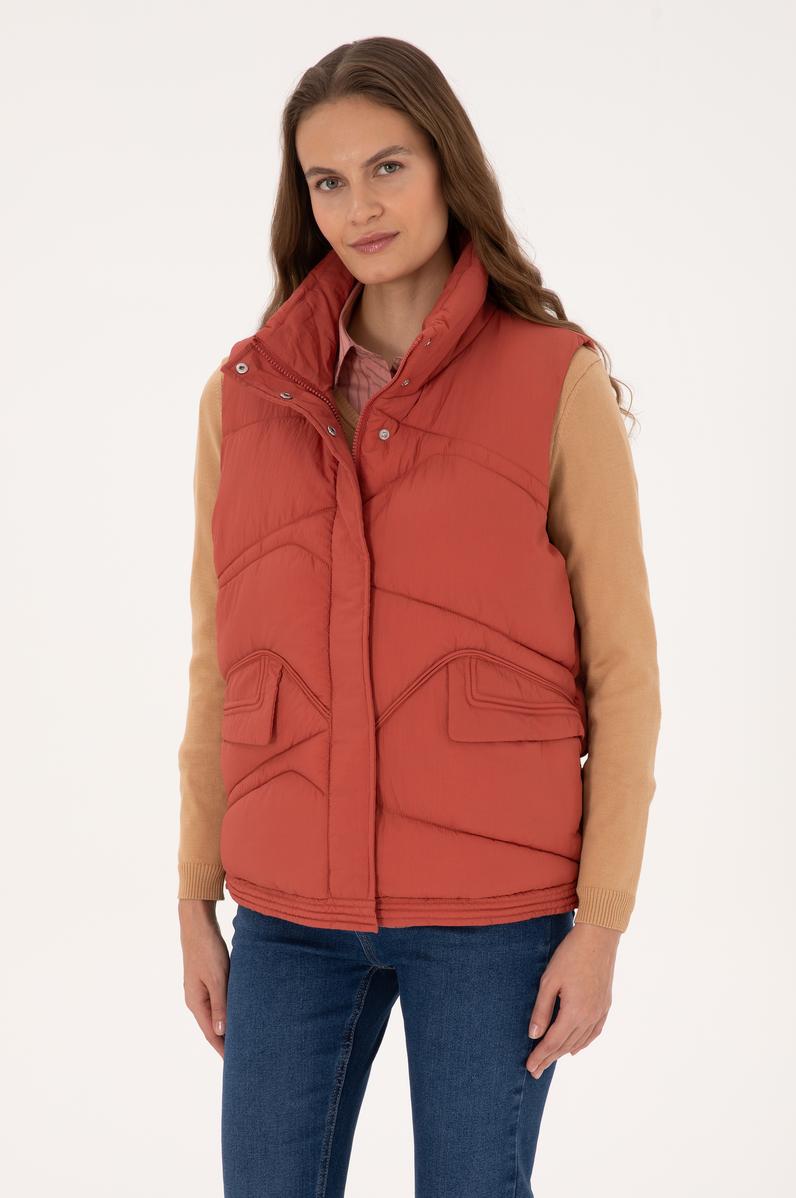 Kadın Gül Kurusu Yelek