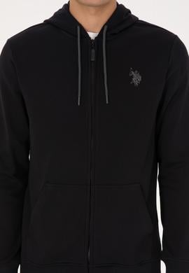 Erkek Siyah Örme Hırka - 50313748016