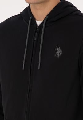 Erkek Siyah Örme Hırka - 50313748016