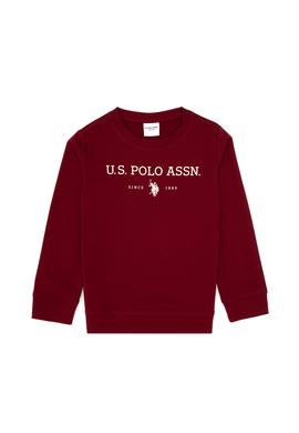 Erkek Çocuk Bordo Bisiklet Yaka Sweatshirt - 50313900110