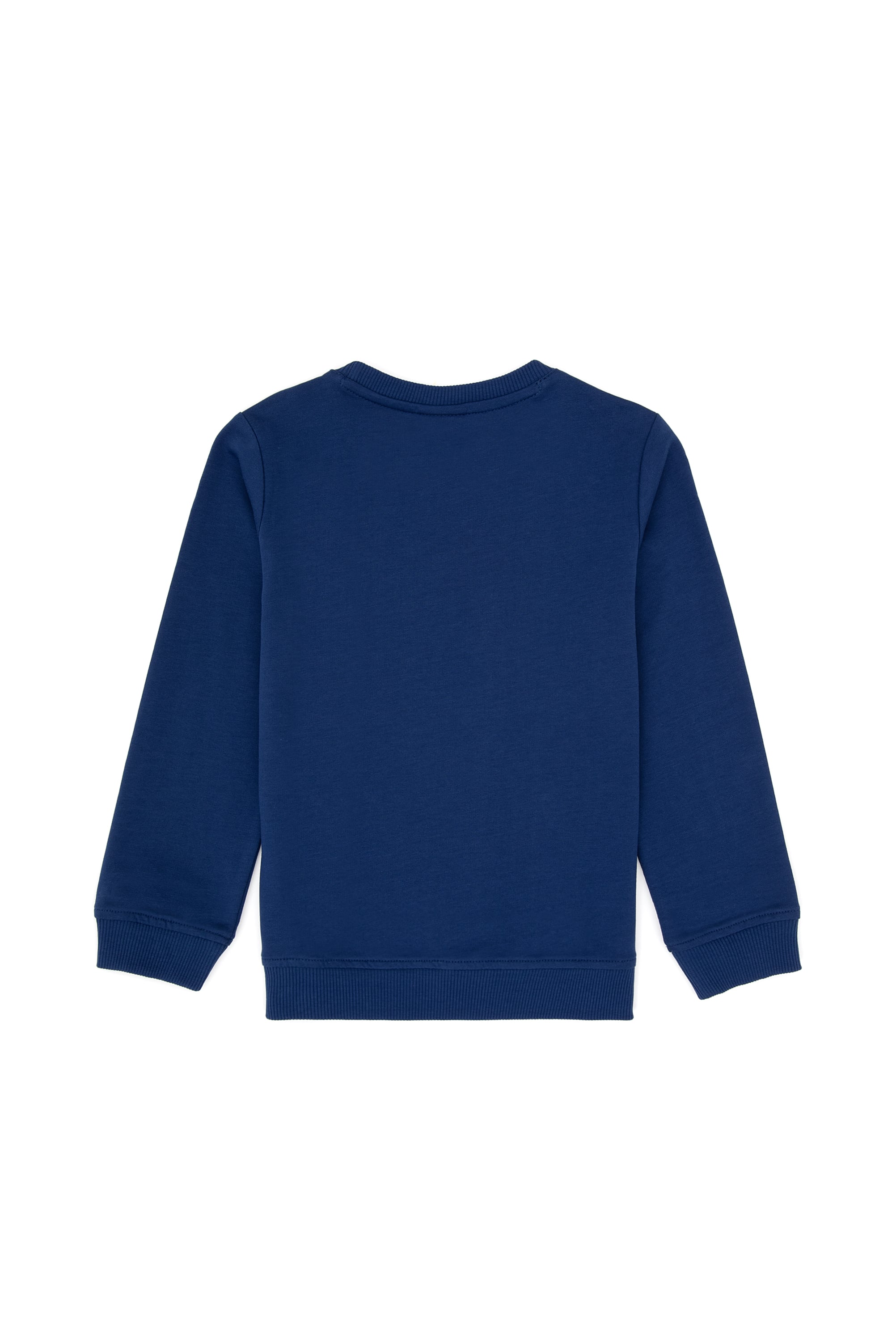 Erkek Çocuk İndigo Bisiklet Yaka Sweatshirt - Image 6