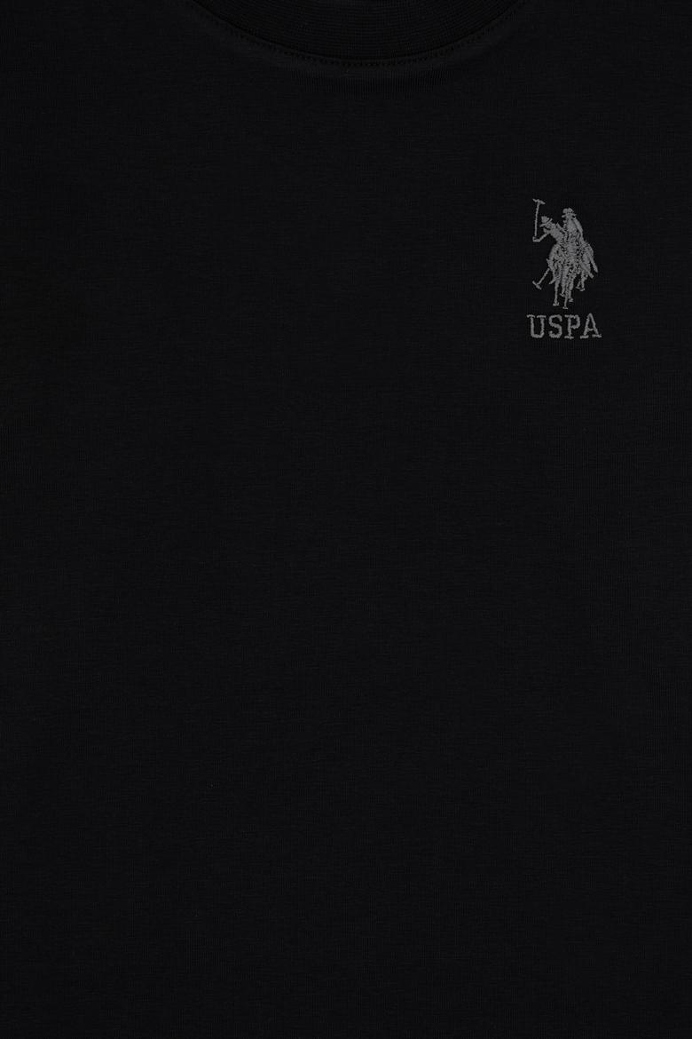 Erkek Çocuk Siyah Basic Bisiklet Yaka Sweatshirt - 50314002013