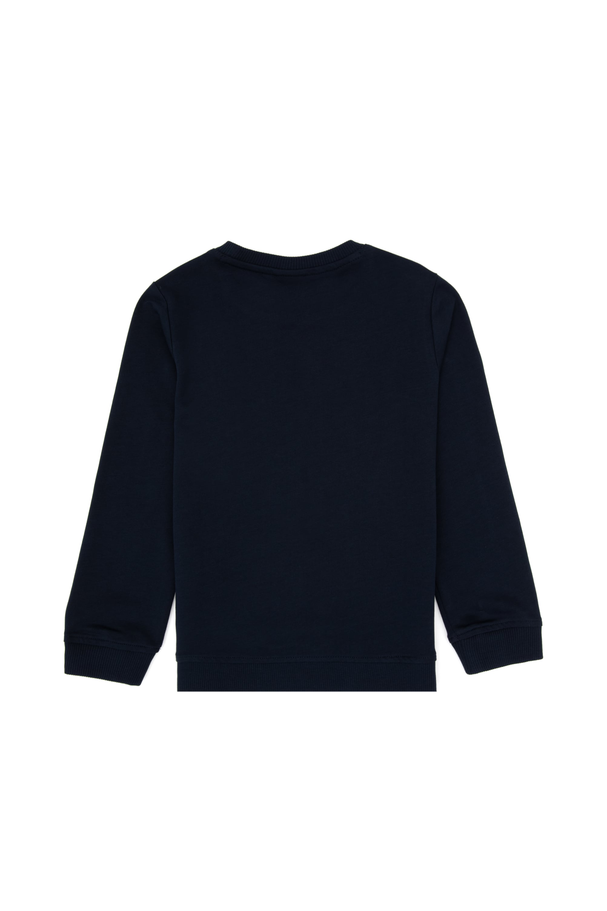 Erkek Çocuk Lacivert Bisiklet Yaka Sweatshirt