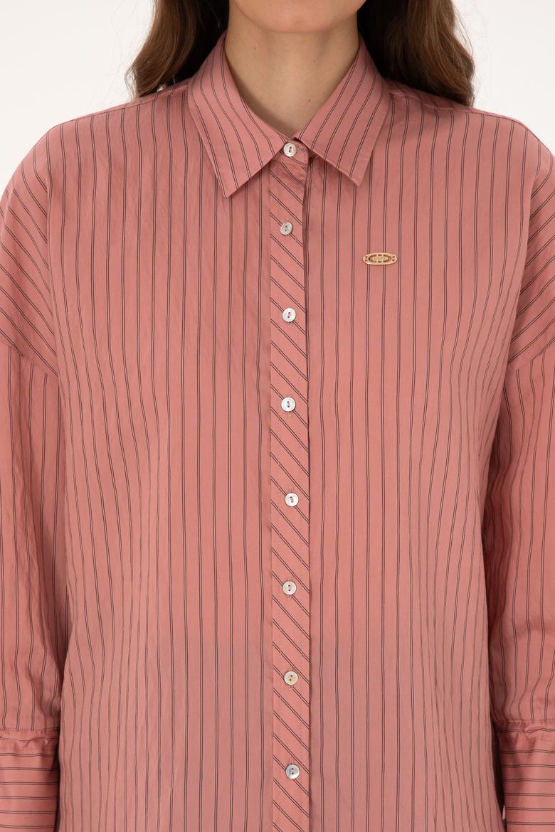 Kadın Orkide Uzun Kollu Gömlek - 50308701029