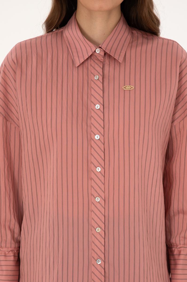 Kadın Orkide Uzun Kollu Gömlek