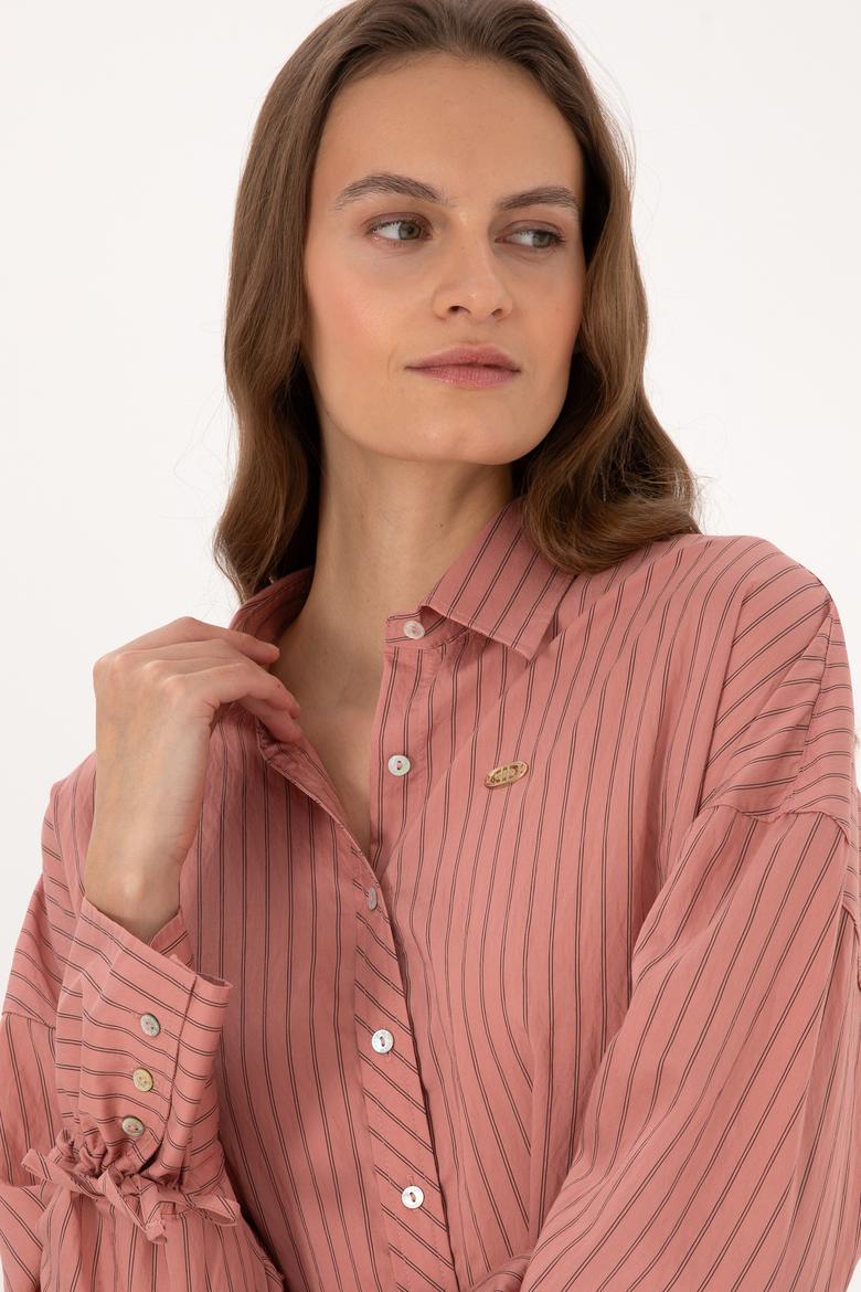 Kadın Orkide Uzun Kollu Gömlek - 50308701029