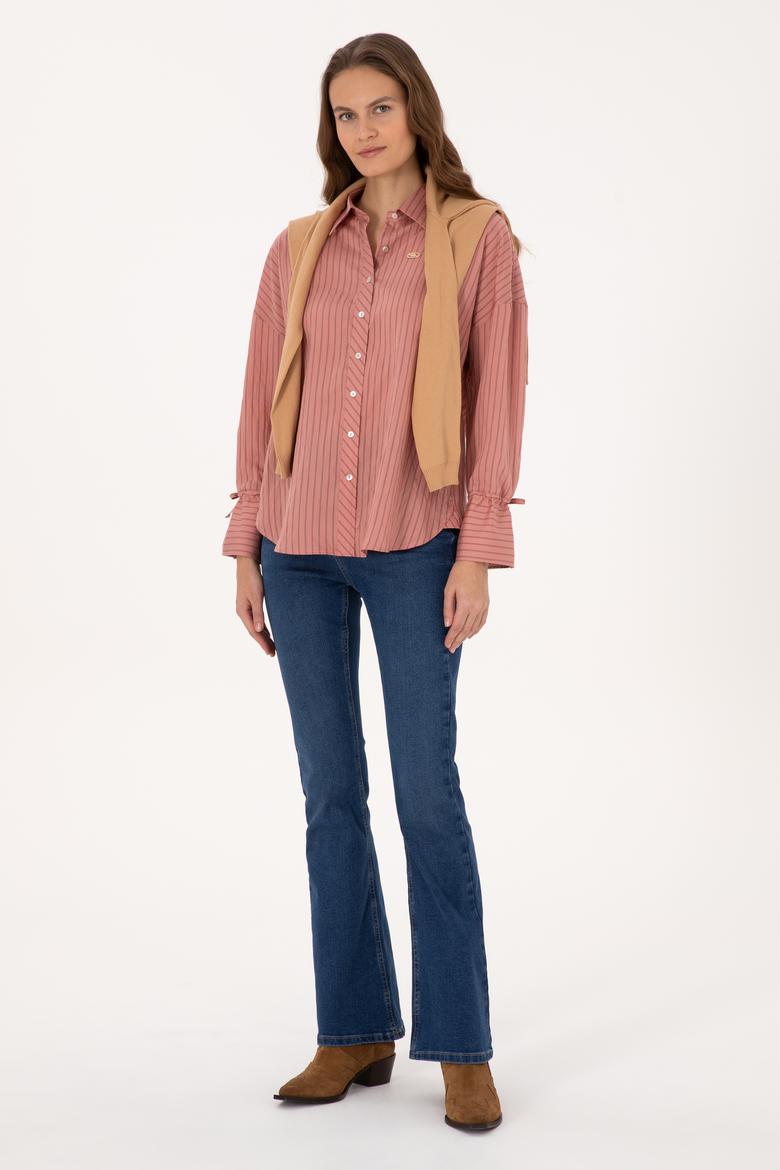 Kadın Orkide Uzun Kollu Gömlek - 50308701029