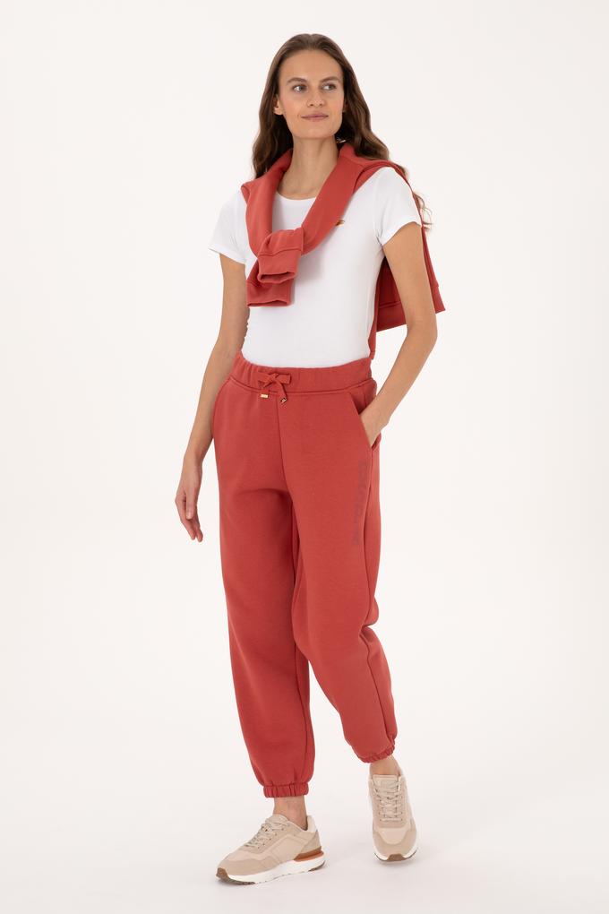 Kadın Kiremit Jogger Eşofman Altı