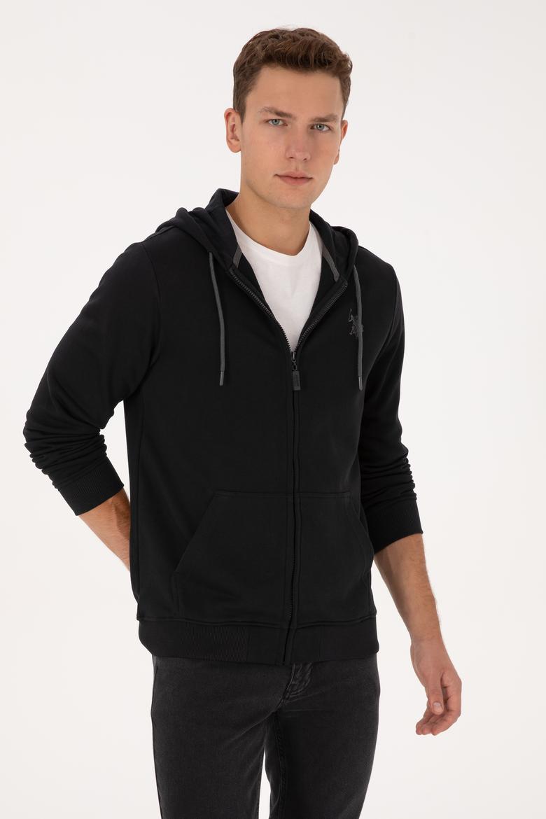 Erkek Siyah Örme Hırka - 50313748016