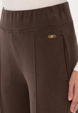 Kadın Koyu Kahverengi Modal Karışımlı Loose Fit Eşofman Altı - 50307761102