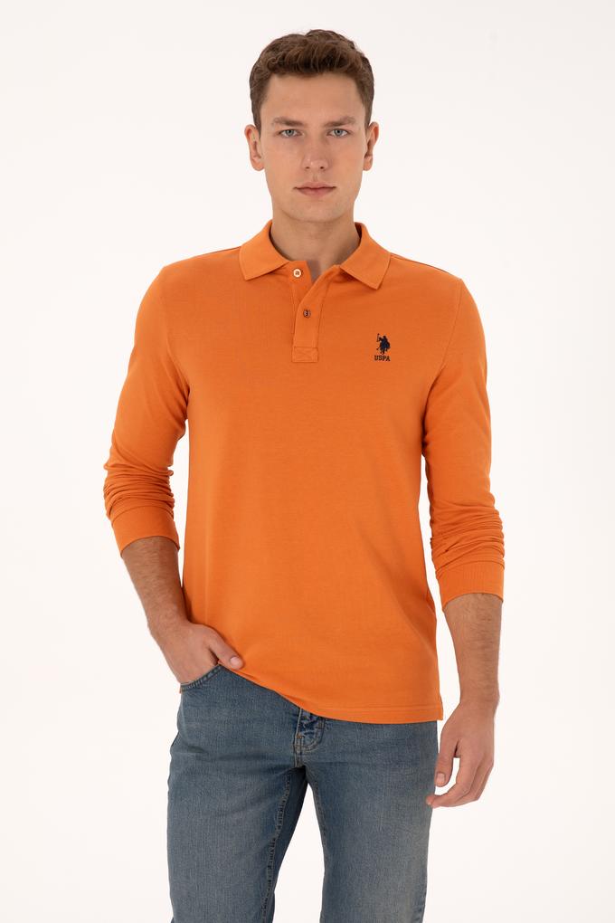 Erkek Bakır Basic Sweatshirt