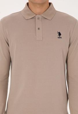 Erkek Koyu Bej Basic Sweatshirt - 50307757304