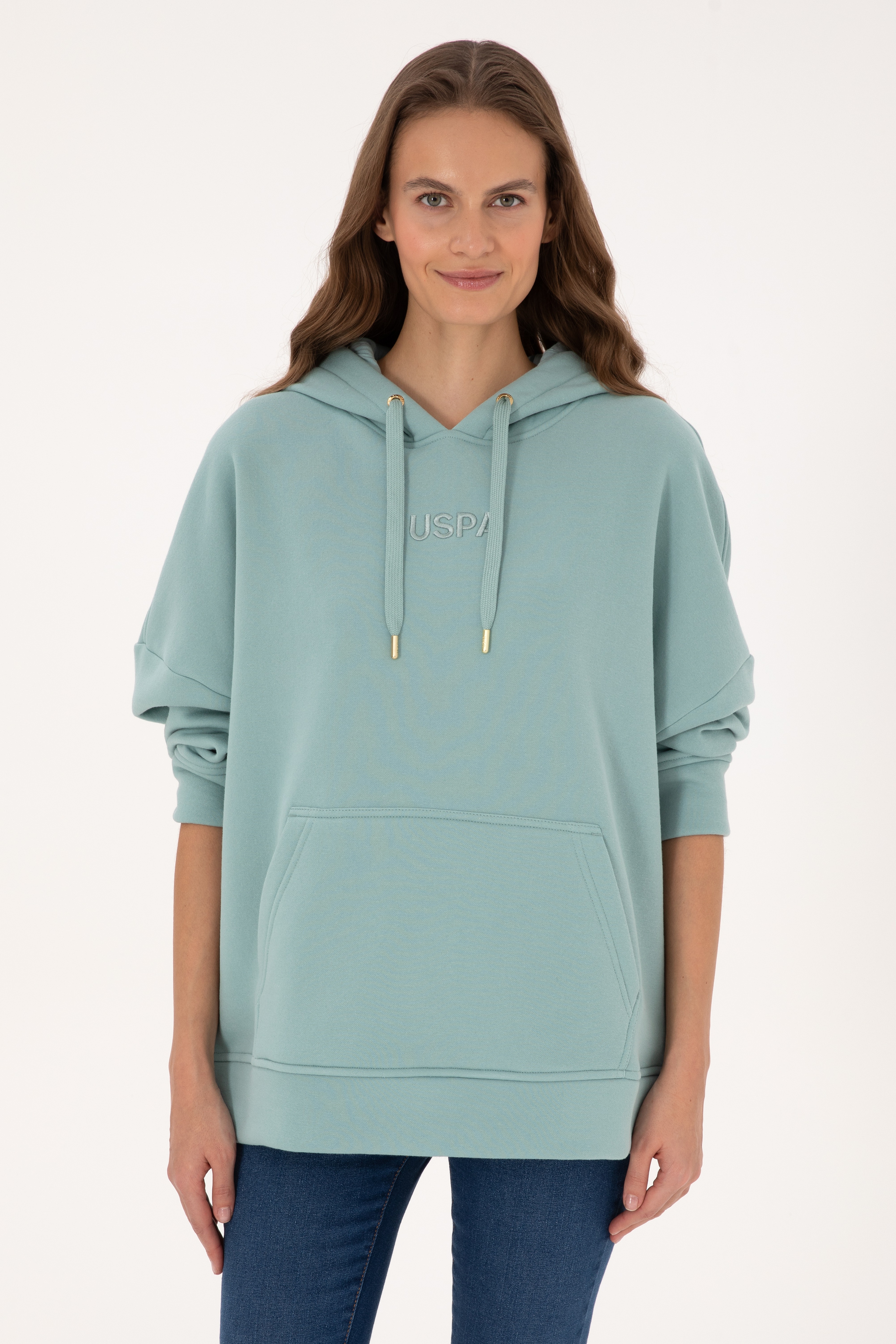 Kadın Mint Sweatshirt - Image 1