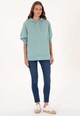 Kadın Mint Sweatshirt - 50314938031