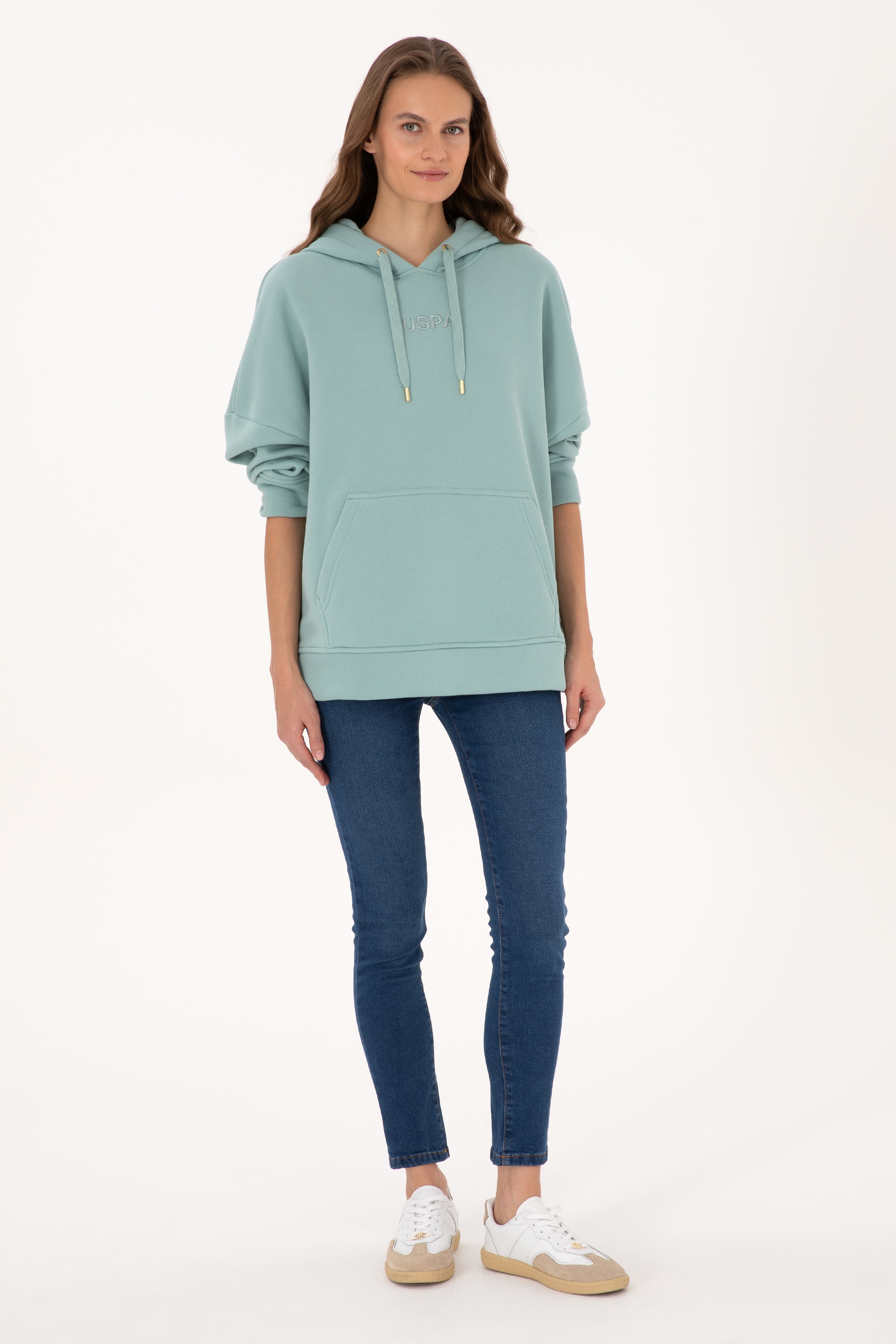 Kadın Mint Sweatshirt - Image 4