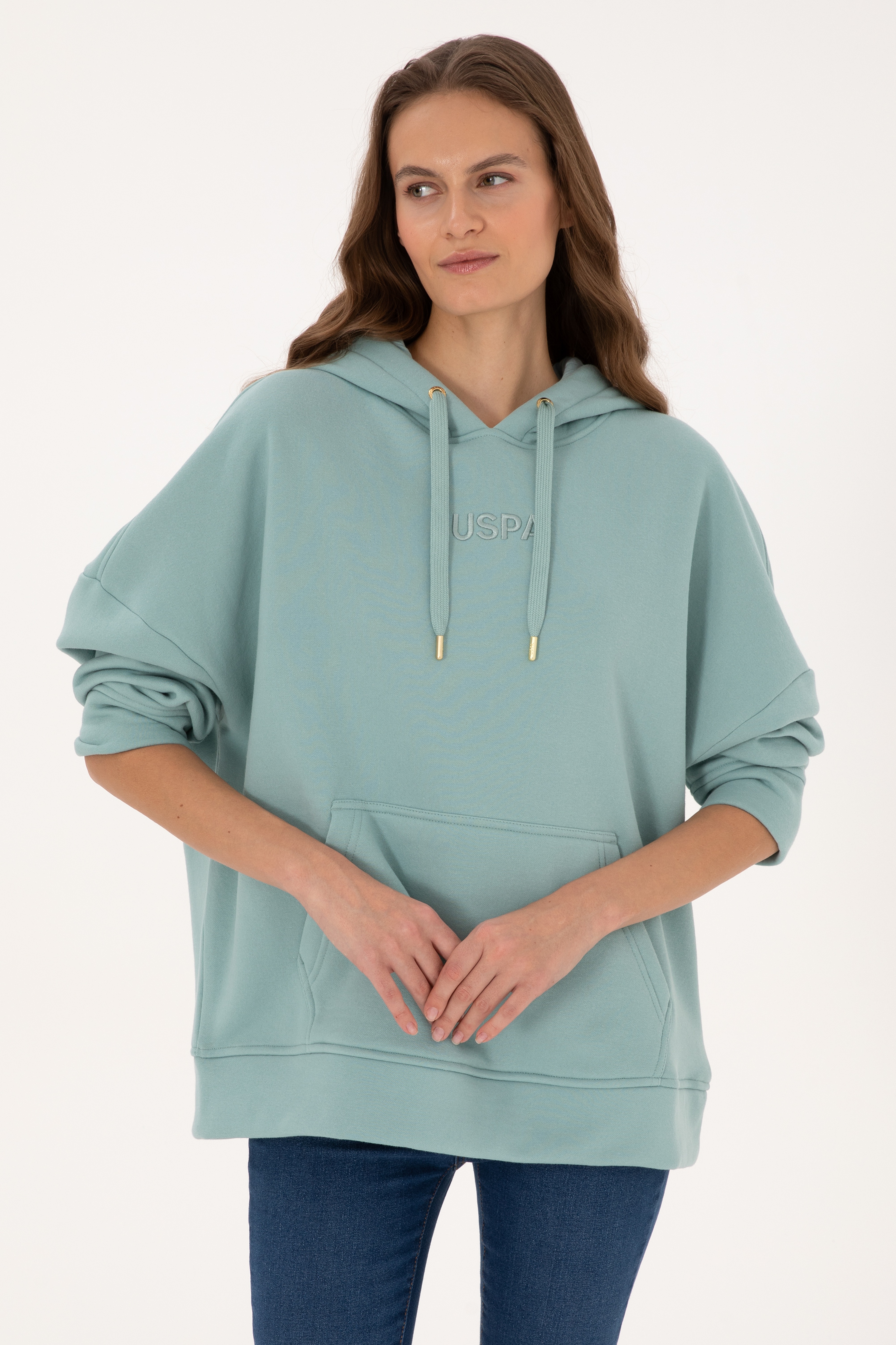 Kadın Mint Sweatshirt - Image 3