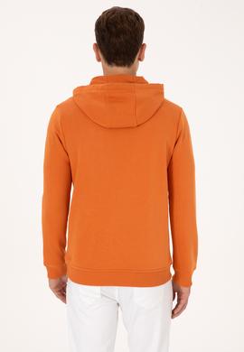 Erkek Bakır Basic Sweatshirt - 50307703141