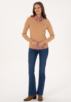 Kadın Camel Basic Kazak - 50307727058