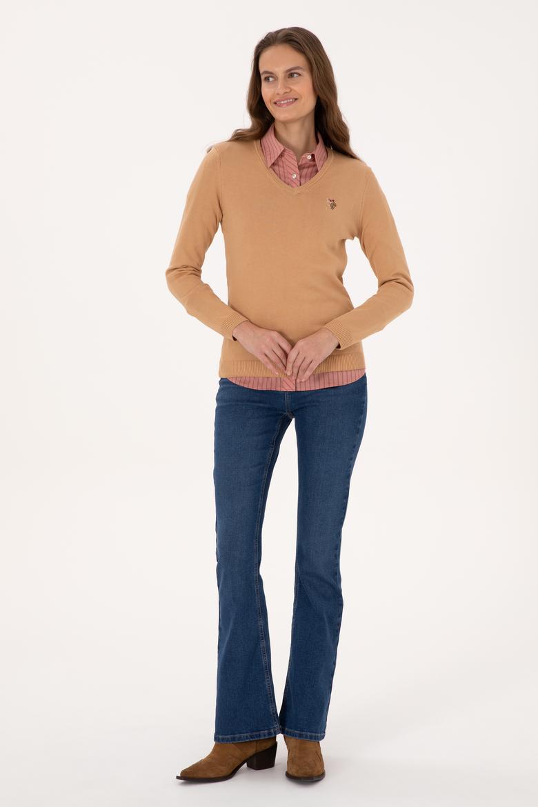 Kadın Camel Basic Kazak - 50307727058