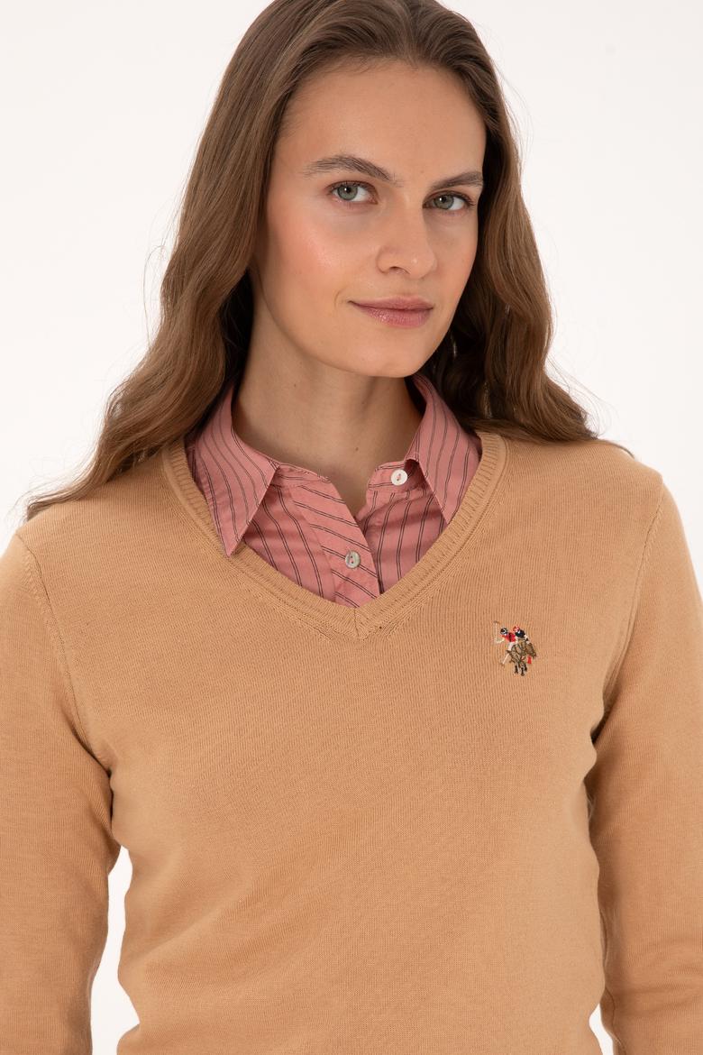 Kadın Camel Basic Kazak - 50307727058