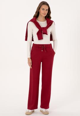 Kadın Bordo Eşofman Altı - 50309056016