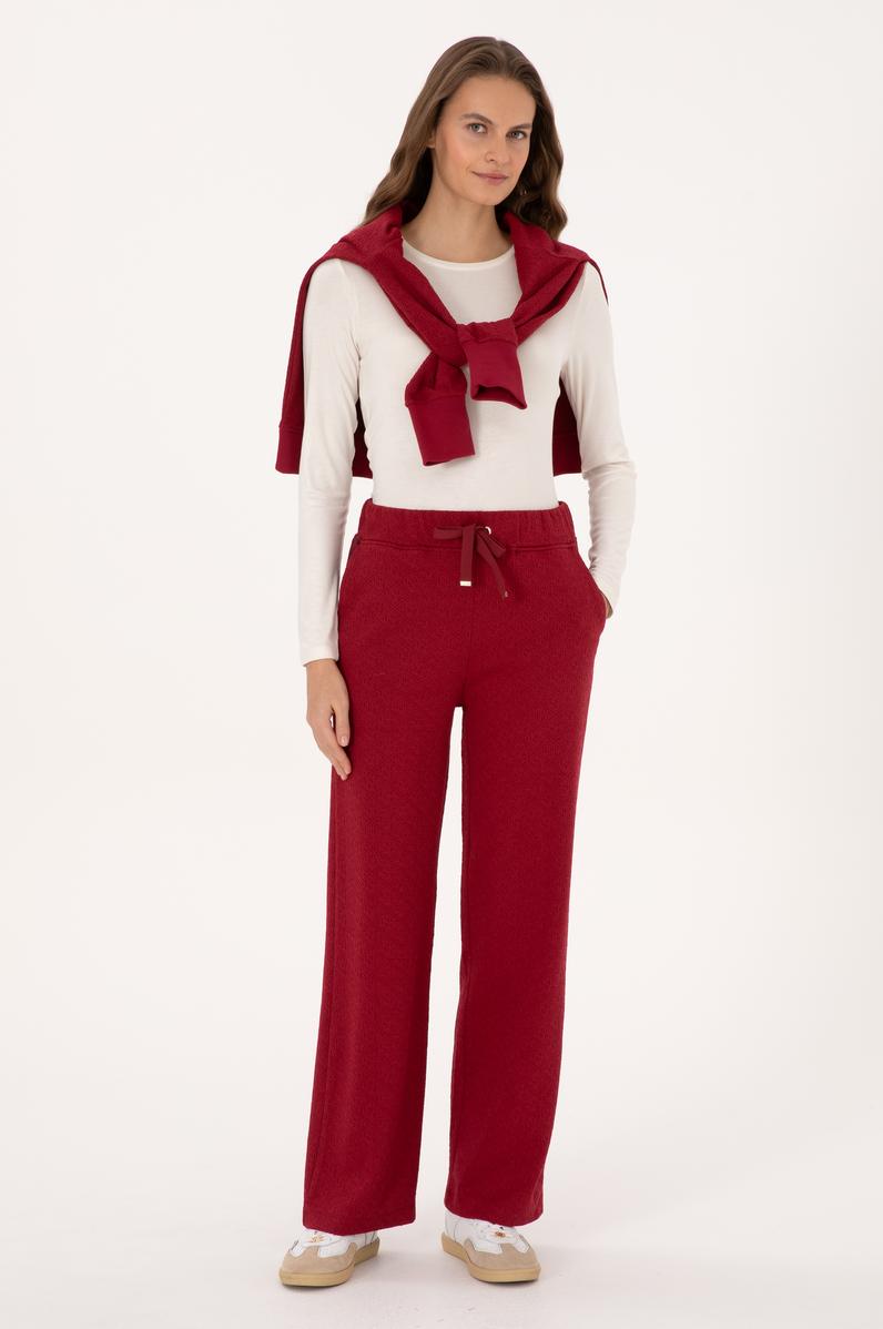 Kadın Bordo Eşofman Altı