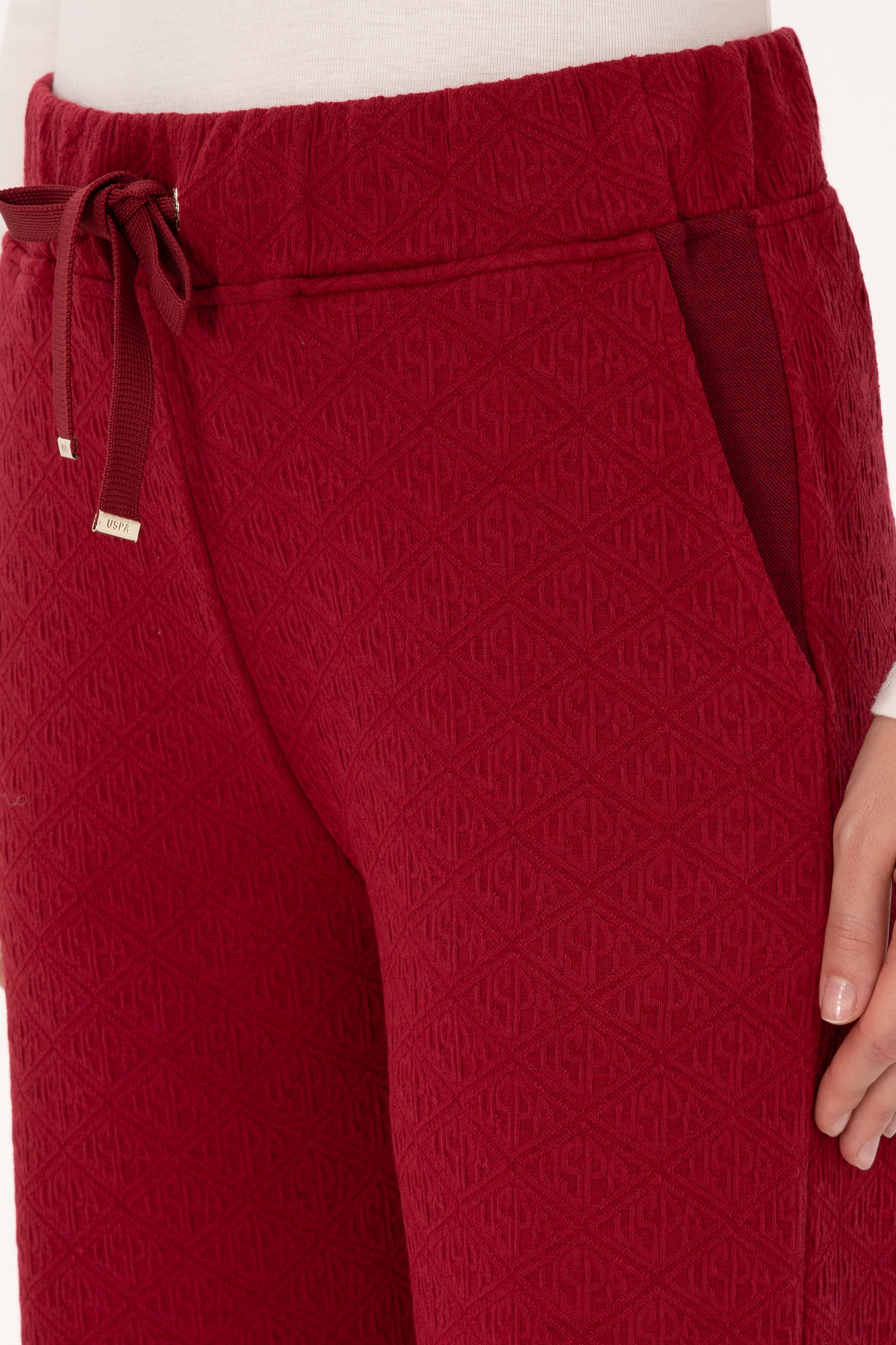 Kadın Bordo Eşofman Altı - Image 5