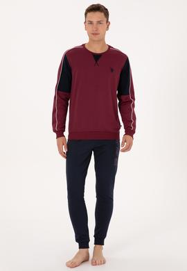 Erkek Vişne Pijama Takımı - 50318594006