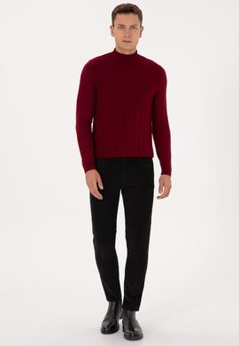 Erkek Siyah Kanvas Pantolon - 50310150499