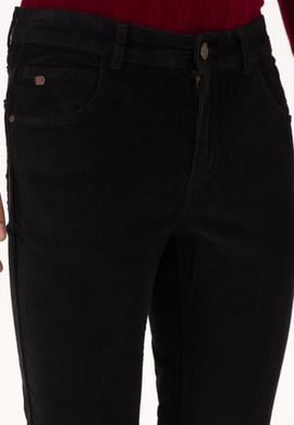 Erkek Siyah Kanvas Pantolon - 50310150499