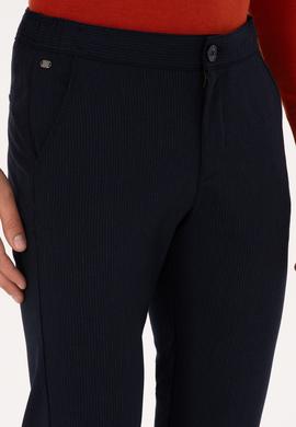 Erkek Lacivert Kanvas Pantolon - 50310485052