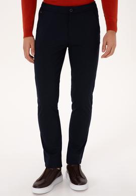 Erkek Lacivert Kanvas Pantolon - 50310485052