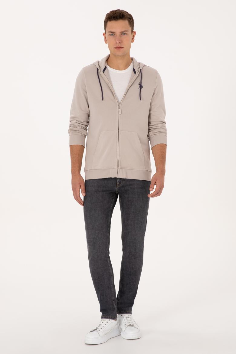 Erkek Taş Örme Hırka - 50313748126