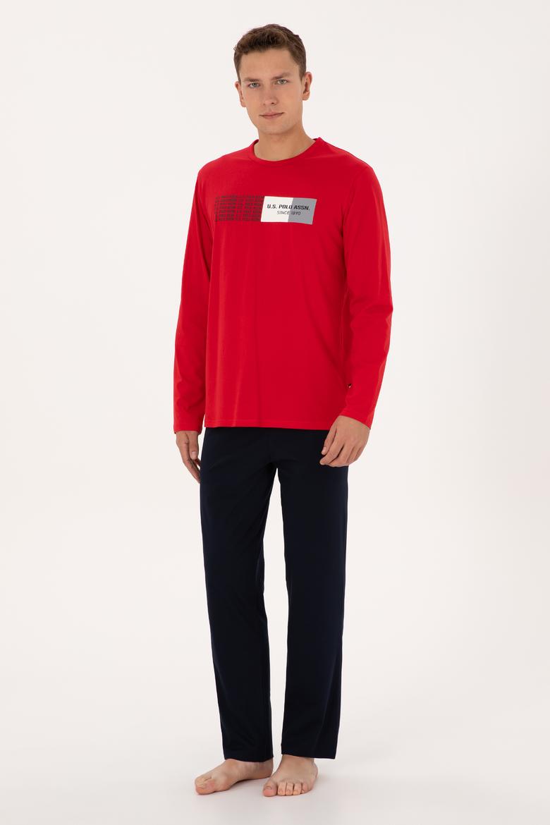 Erkek Kırmızı Pijama Takımı - 50318597004