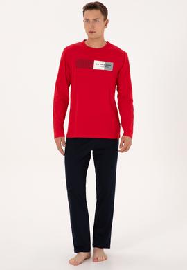 Erkek Kırmızı Pijama Takımı - 50318597004