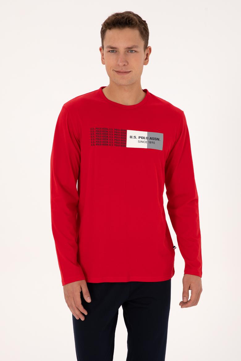 Erkek Kırmızı Pijama Takımı - 50318597004