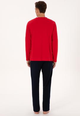 Erkek Kırmızı Pijama Takımı - 50318597004