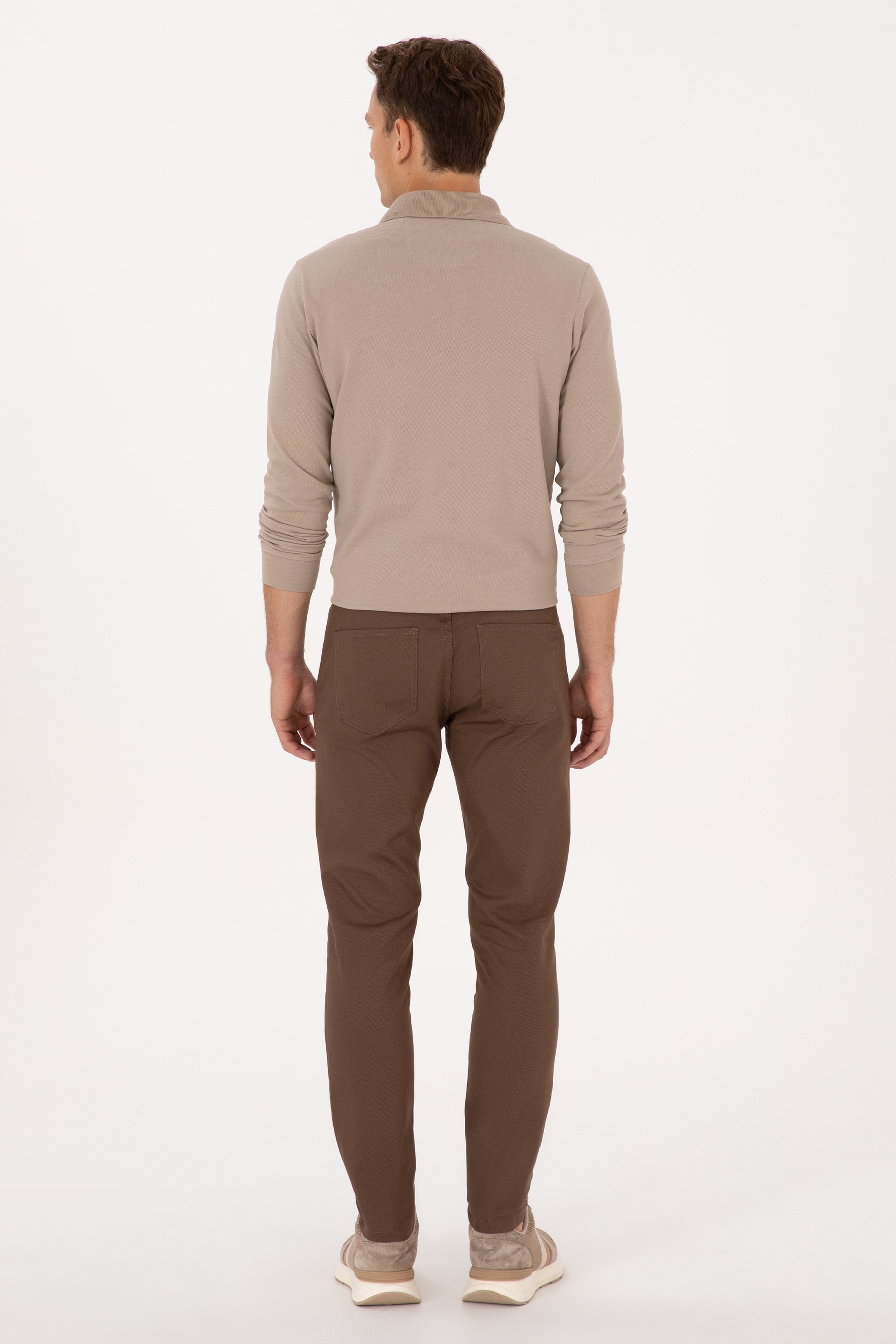 Erkek Coconut Slim Fit Kanvas / Chino Pantolon - Image 4