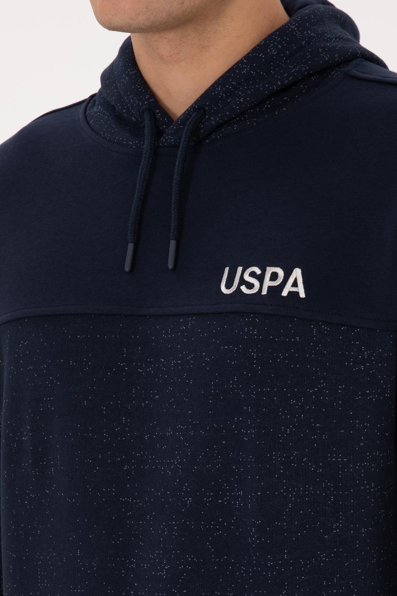 Erkek Regular Fit Kapüşonlu Lacivert Sweatshirt - 50316349007