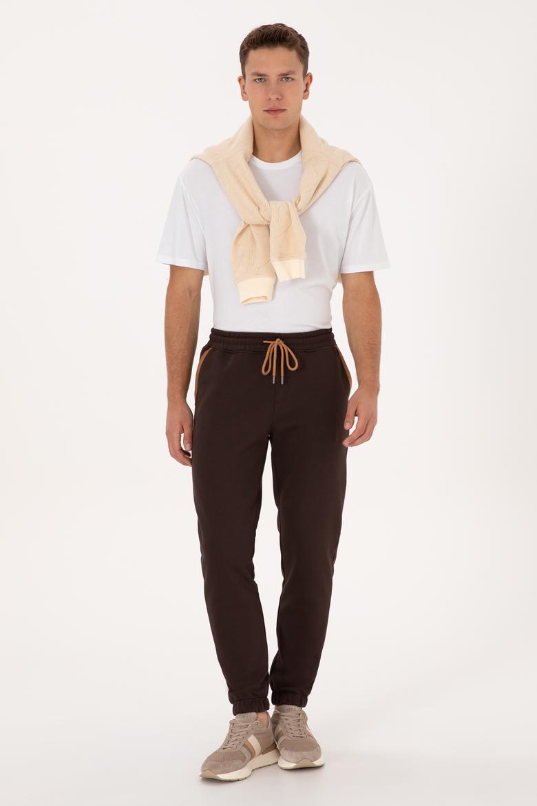 Erkek Koyu Kahverengi Eşofman Altı - 50315538039