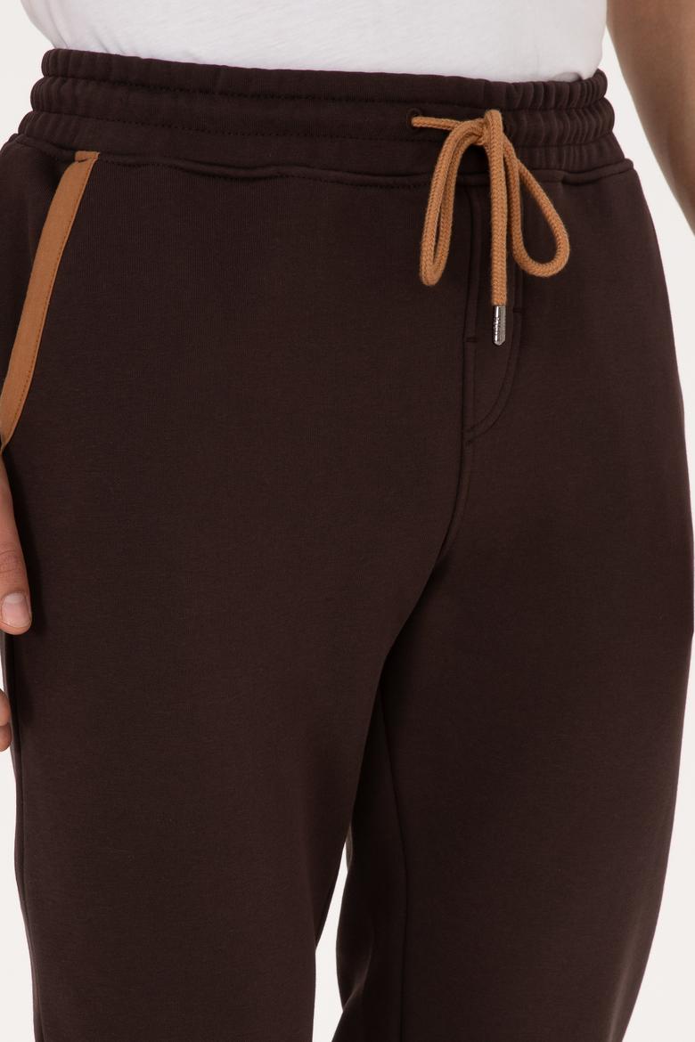 Erkek Koyu Kahverengi Eşofman Altı - 50315538039